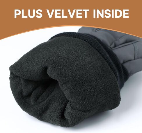 Braventure Winter Gloves Beanie Set: Men Women Warm Waterproof Touchscreen Ski Glove & Thermal Knit Hat for Skiing Running in Saudi Arabia