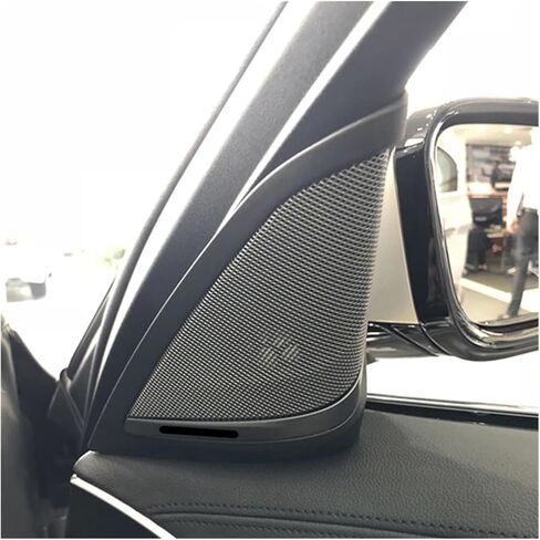Car Front Door Panel Tweeter Cover Compatible With Bmw G30 G31 5 Series Speaker Hifi Music Audio Upgrade Loundspeaker Trumpet(Cover and tweeter) in Saudi Arabia
