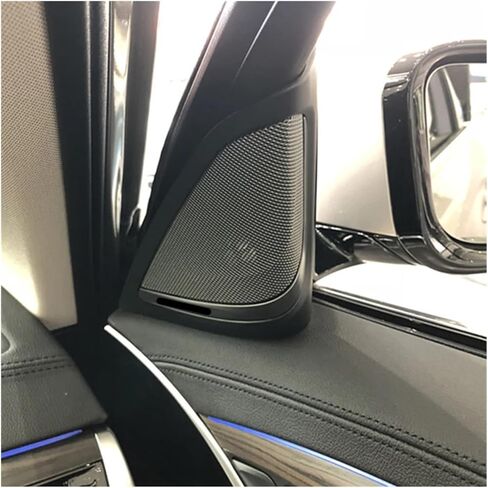 Car Front Door Panel Tweeter Cover Compatible With Bmw G30 G31 5 Series Speaker Hifi Music Audio Upgrade Loundspeaker Trumpet(Cover and tweeter) in Saudi Arabia