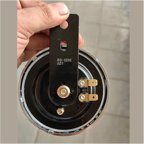 10 قطع 12 فولت معدن مطلي بالكروم بوق 110 ديسيبل صوت عالٍ متوافق مع هوندا هارلي ديفيدسون ديفيدسون كاواساكي سوزوكي ياماها in Kuwait