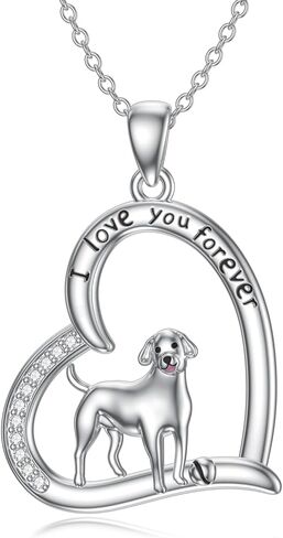 YFN German Shepherd/Labrador Retriever/French Bulldog Necklace Sterling Silver Bulldog Gifts For Women Girls French Bulldog Jewelry For Bulldog Owners in Saudi Arabia