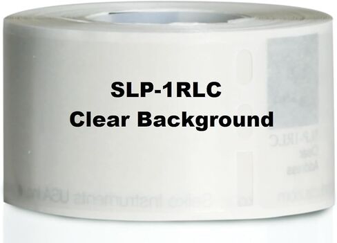 Genuine SLP-1RLC Clear Address Labels for use in Seiko SLP240, SLP-240 Smart Label Printers in Saudi Arabia