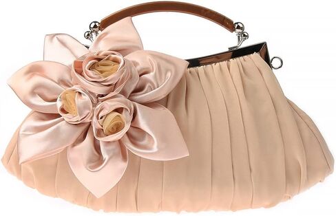 Wedding Clutch Bag Flower Evening Bag Fashion Luxury Party Pruses and Handbags Designer Floral Evening Bag in Saudi Arabia