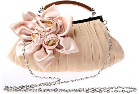 Wedding Clutch Bag Flower Evening Bag Fashion Luxury Party Pruses and Handbags Designer Floral Evening Bag in Saudi Arabia