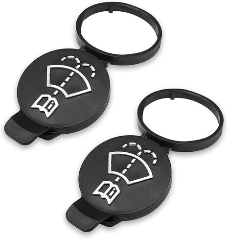 2PCS Washer Fluid Cap Windshield Wiper Washer Fluid Reservoir Tank Bottle Cap Fit for GMC Chevrolet Cadillac Buick Replace# 12767700, 13227300 in Kuwait
