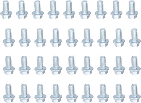 36Pcs Screw Stainless Steel Gasoline Engine Screw The Replacement Part Number is 90008-ZE2-003,Corrosion Resistant and Portable in Saudi Arabia