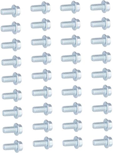 36Pcs Screw Stainless Steel Gasoline Engine Screw The Replacement Part Number is 90008-ZE2-003,Corrosion Resistant and Portable in Saudi Arabia