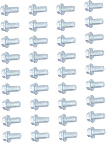 36Pcs Screw Stainless Steel Gasoline Engine Screw The Replacement Part Number is 90008-ZE2-003,Corrosion Resistant and Portable in Saudi Arabia