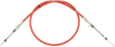 B&M 80833 5' Super Duty Race Shifter Cable , Red in Saudi Arabia