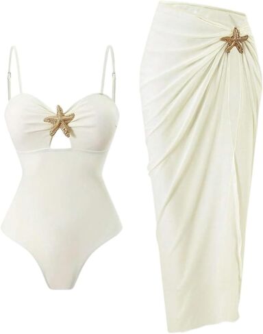 Women's Spaghetti Strap High Cut Sexy Monokini Swimsuit Set 2 Piece Beachwear for Summer 2026 in Saudi Arabia