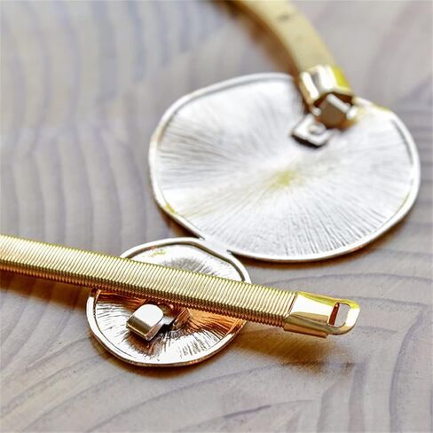 FMURY Leaf Round Curtain Tie Pair Pack Brass Curtain Hook Retractable in Saudi Arabia