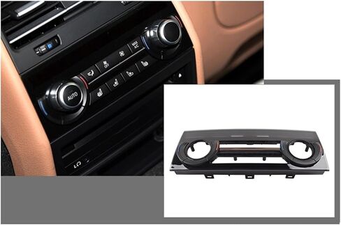 Car Rear Air Conditioning Ac Control Switch Panel Cover Trim for BMW 5 6 7 X5 X6 Series F10 F11 F07 F06 F01 F02 F15 in Saudi Arabia