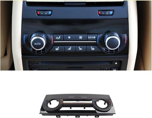 Car Rear Air Conditioning Ac Control Switch Panel Cover Trim for BMW 5 6 7 X5 X6 Series F10 F11 F07 F06 F01 F02 F15 in Saudi Arabia