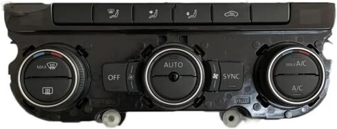 Automatic Ac Climatronic Air Condition Control Switch Panel LCD Digital Display Temperature for Vw Pq35 Golf 6 Passatb6 B7 Cc in Saudi Arabia