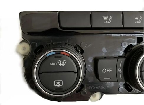 Automatic Ac Climatronic Air Condition Control Switch Panel LCD Digital Display Temperature for Vw Pq35 Golf 6 Passatb6 B7 Cc in Saudi Arabia