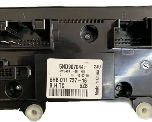 Automatic Ac Climatronic Air Condition Control Switch Panel LCD Digital Display Temperature for Vw Pq35 Golf 6 Passatb6 B7 Cc in Saudi Arabia