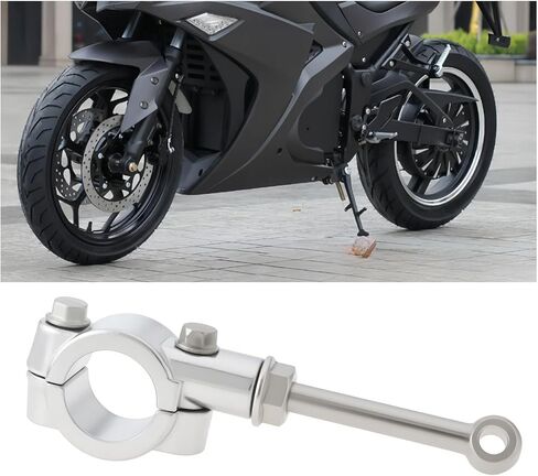 Motorcycle Kickstand Extension Assistant Tool for 20-23mm Side Stand Compatible with Yamaha, Sliver in Saudi Arabia