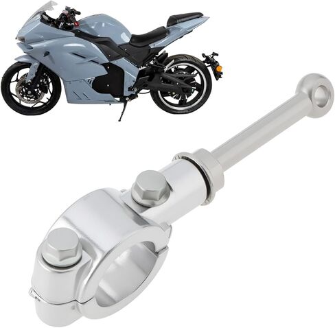 Motorcycle Kickstand Extension Assistant Tool for 20-23mm Side Stand Compatible with Yamaha, Sliver in Saudi Arabia
