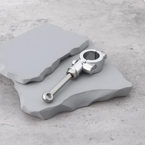 Motorcycle Kickstand Extension Assistant Tool for 20-23mm Side Stand Compatible with Yamaha, Sliver in Saudi Arabia