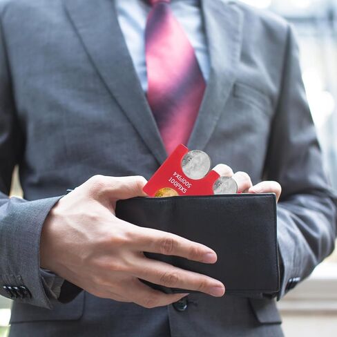 قطعتان من حاملي عملات الين الياباني، موزع عملات بلاستيكي مستطيل مع 6 فتحات حافظة صلبة ومحفظة فرز محمولة لسيارة السفر (أحمر وأسود) in Saudi Arabia