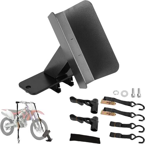 طقم حزام ربط للدراجة النارية، لنقل الدراجات النارية، المقود الأمامي وربط العجلة لأسفل بقوة 1500 رطل مع أشرطة السقاطة in Kuwait