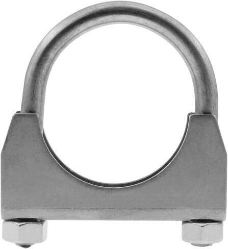 304 مشابك على شكل حرف U من الفولاذ المقاوم للصدأ، مشابك عادم كاتم صوت شديدة التحمل من SAFYY، مشبك كاتم صوت على شكل سرج، مشابك كاتم صوت عادم على شكل حرف U، مشابك توصيل العادم (3-1/2 بوصة، قطعة واحدة) (1، 2 بوصة، قطعة واحدة) in Kuwait