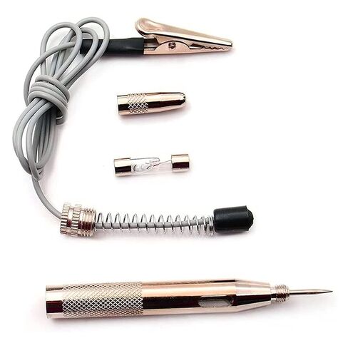 قلم اختبار دائرة السيارات 12 فولت - ضوء اختبار الجهد LED مع مشبك للسيارة والدراجات النارية والقارب والمقطورة in Kuwait