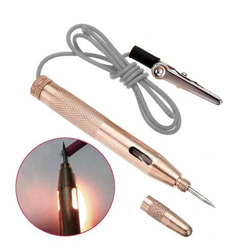 قلم اختبار دائرة السيارات 12 فولت - ضوء اختبار الجهد LED مع مشبك للسيارة والدراجات النارية والقارب والمقطورة in Kuwait