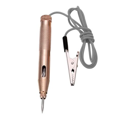 قلم اختبار دائرة السيارات 12 فولت - ضوء اختبار الجهد LED مع مشبك للسيارة والدراجات النارية والقارب والمقطورة in Kuwait