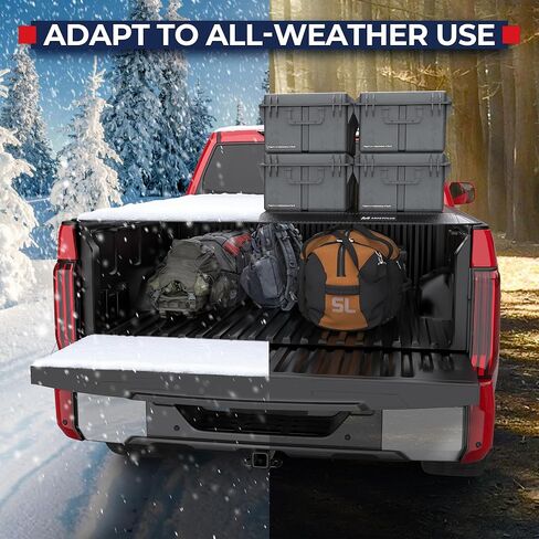 MOSTPLUS 6FT Quad Fold Soft Truck Bed Tonneau Cover On Top Compatible for 2016-2025 2026 Toyota Tacoma 4 Folding Bed Cover 72Inch in Saudi Arabia
