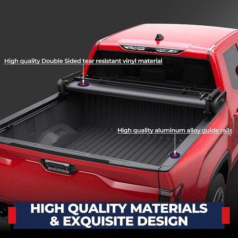 MOSTPLUS 6FT Quad Fold Soft Truck Bed Tonneau Cover On Top Compatible for 2016-2025 2026 Toyota Tacoma 4 Folding Bed Cover 72Inch in Saudi Arabia