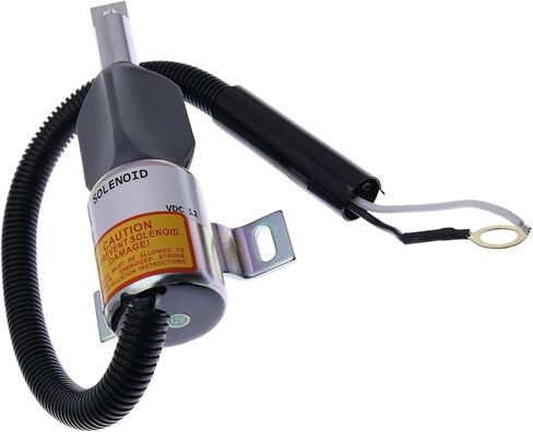 12V Fuel Stop Solenoid Valve 1700-4061 17004061 1753ES Fits Takeuchi TL140 in Saudi Arabia