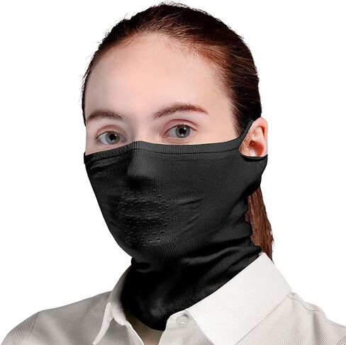 Naroo N1-2-in-1 Reversible Ultra Thin Moisture-Wicking Sun Protection Summer Neck Gaiter Face Cover with Breathable holes in Saudi Arabia