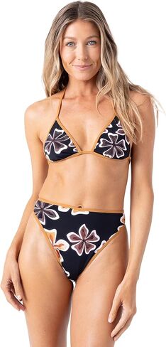 Roxy Women's Reversible Bikini Top – UPF 50+, Quick-Dry, Removable Pads, Swimsuit Top, Surf & Beachwear in Saudi Arabia
