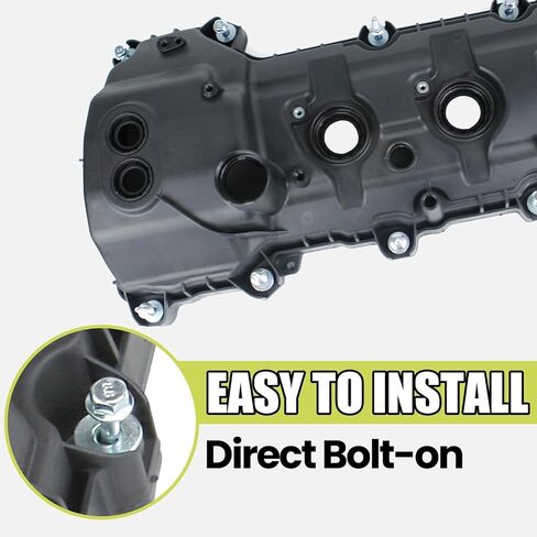 Valve Cover Set Compatible with Ford Explorer Edge F-150 Flex Mustang Taurus Transit Lincoln MKS MKT MKX MKZ Nautilus 3.5L 3.7L 2011-2020 Replace BR3E-6K271-GC BR3Z-6582-U in Saudi Arabia