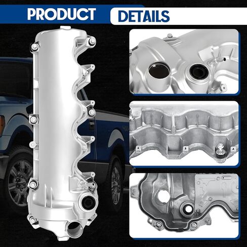 غطاء صمام المحرك BILLOWY جانب الركاب 264-908 متوافق مع Ford F-150 Mustang Lincoln Navigator V8 4.6L 5.4L #9L1Z6582D. in Kuwait