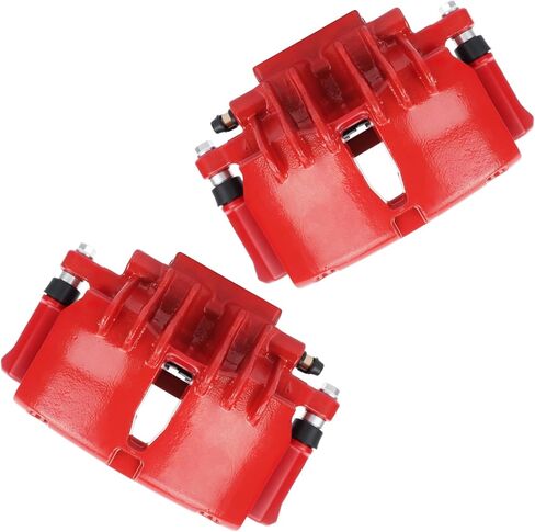 cciyu Front Left + Right Disc Brake Calipers with Bracket 18-B4722 18-B4723 fit for 1999-2002 For Ford Mustang in Kuwait