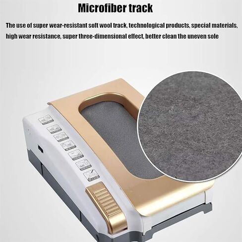 Electric Shoe Shine Polisher, Shoe Polisher Machine, Intelligent Induction, 5 Seconds Quick Cleaning, Charging & Plug-in Dual-Purpose Power Supply,for Family Hotel Bank Commercial in Saudi Arabia