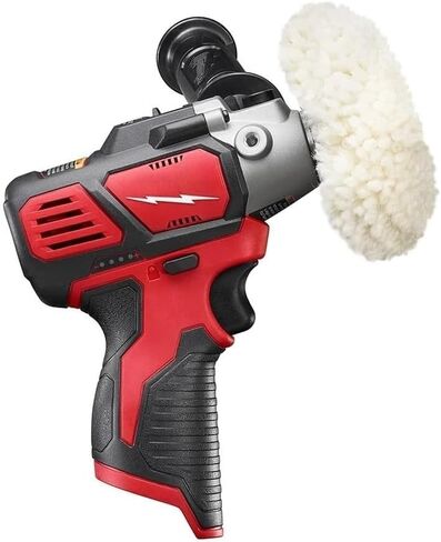 2438-20 Power Polishers Fits Milwaukee M12 Variable Speed Cordless Polisher/Sander Red - Tool Only in Saudi Arabia