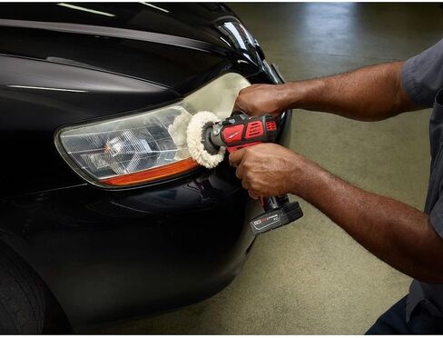 2438-20 Power Polishers Fits Milwaukee M12 Variable Speed Cordless Polisher/Sander Red - Tool Only in Saudi Arabia