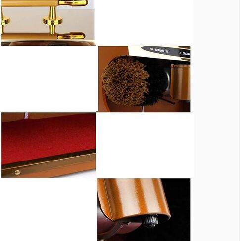 Electric Shoe Polishers, Shoe Shine Kit, Automatic Induction/Double Combination Brush/Overheating Power-Off Protection/Smooth Operation, for Family Office Commercial Hotel Bank in Saudi Arabia