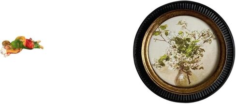 Resin Joseph Sculpture and European Antique Photo Frame Decorative Embossed Wall Hanging for Tabletop Shelf Bedroom Retro Home Decor Display in Saudi Arabia