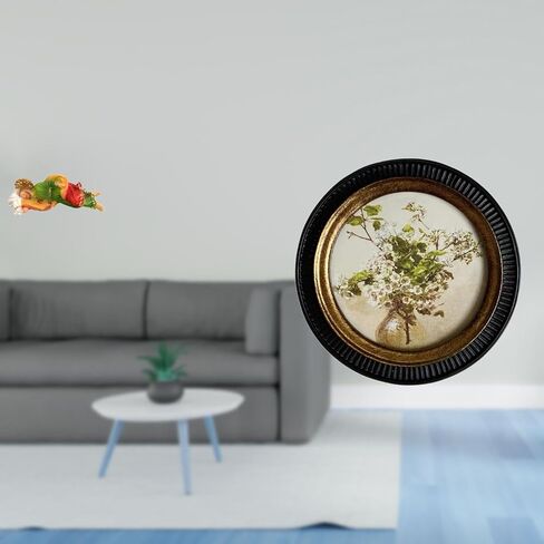 Resin Joseph Sculpture and European Antique Photo Frame Decorative Embossed Wall Hanging for Tabletop Shelf Bedroom Retro Home Decor Display in Saudi Arabia