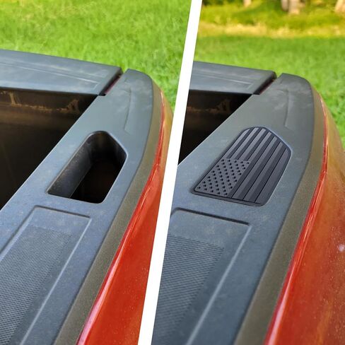 أغطية جيب لسكك السرير لسيارة Chevy Silverado GMC Sierra 1500 2019 2020 2021 2022 2023 2024 2025 2026، GMC Sierra 2500 3500HD 2020-2026، أغطية ثقوب خلفية للشاحنات باللون الأسود in Kuwait