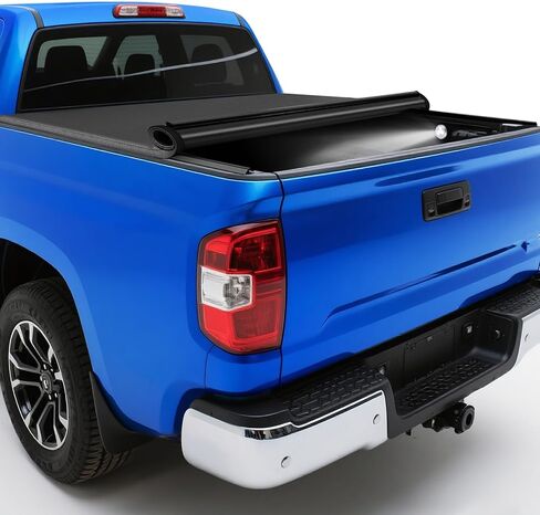غطاء تونيو لسرير الشاحنة الناعم القابل للطي من PZ متوافق مع 2000-2006 Toyota Tundra بطول 6.5 قدم (74.7 بوصة - 76.5 بوصة) من الجانب الجانبي/السرير الجانبي in Saudi Arabia
