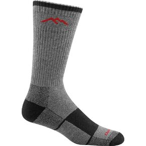 Darn Tough Coolmax Boot Full Cushion Sock - Men's (Gray/Black, Medium) - 6 Pack Special