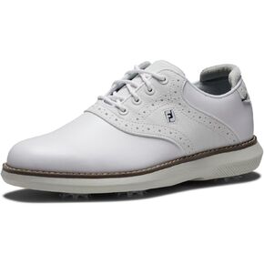 FootJoy Unisex-Child Traditions Junior Golf Shoe
