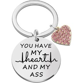 Iweca Christmas gift Stocking Stuffer for Women Men Couple Gifts Keychain Valentine's Day for Him and Her Birthday For Him Her Boyfriend Fiance for Husband Boyfriend Him from Girlfriend Wife Birthday