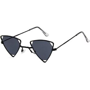 Shiratori Retro Classic Trendy Stylish Sunglasses for Men Women ，100% UV Protection ， Triangle Designer Style