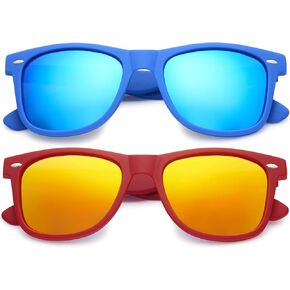 Retro Rewind Classic Polarized Sunglasses for Men Women UV400 Stylish Trendy Unisex Sun Glasses